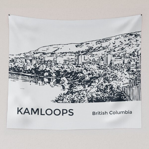 Item preview, Kamloops British Columbia designed and sold by Lakeric Cityscapes.