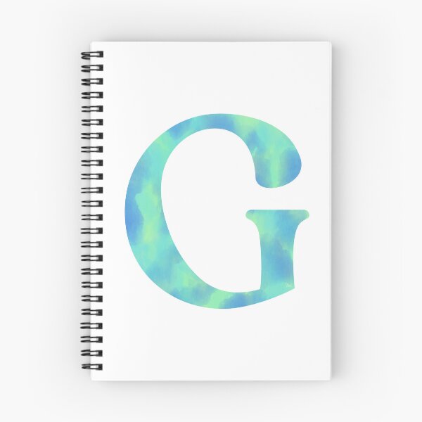 Item preview, “G” aqua   designed and sold by Ninidesignss.