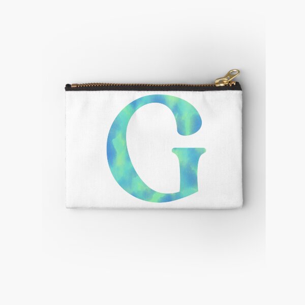 Item preview, “G” aqua   designed and sold by Ninidesignss.