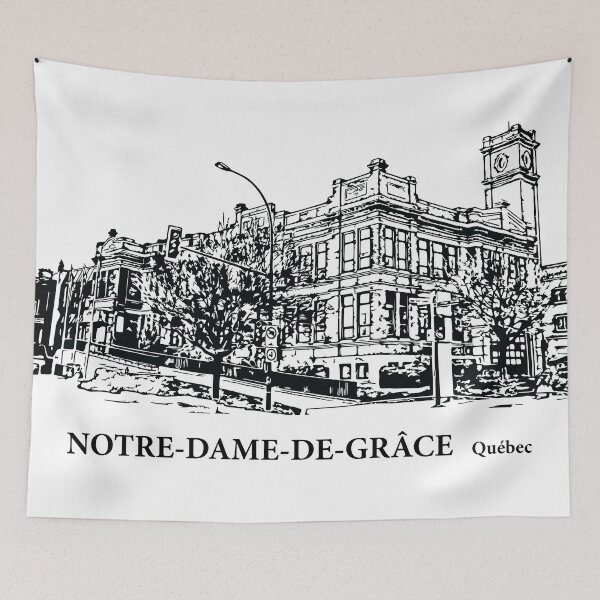 Item preview, Notre-Dame-de-Grace Québec designed and sold by Lakeric.