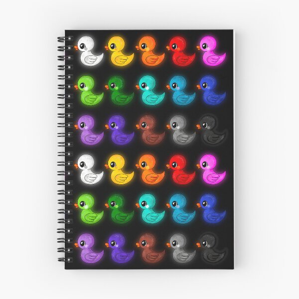 Item preview, colorful cute bath ducks ducklings designed and sold by Pezi-Creation.