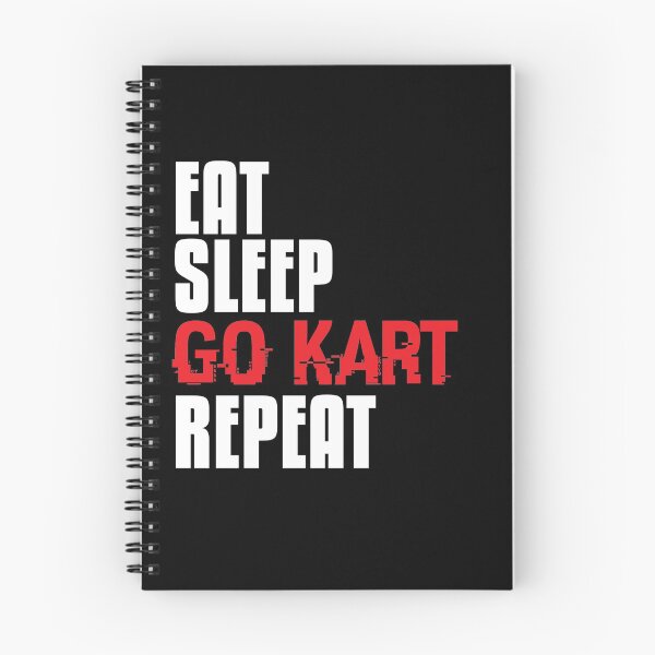 Item preview, Go Kart Gift Eat Sleep Go Kart Repeat Fun Kart Racing designed and sold by modernmerch.