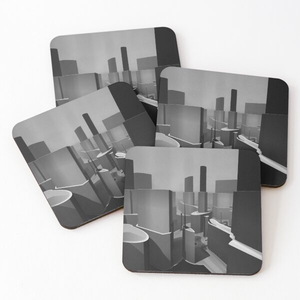 Item preview, Desolate Sprawl(B/W) designed and sold by ArachnidImagery.