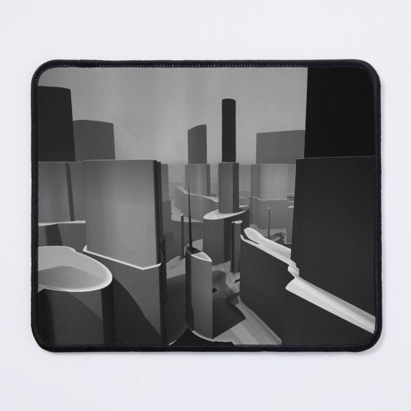 Item preview, Desolate Sprawl(B/W) designed and sold by ArachnidImagery.