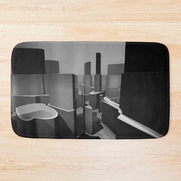 Item preview, Desolate Sprawl(B/W) designed and sold by ArachnidImagery.