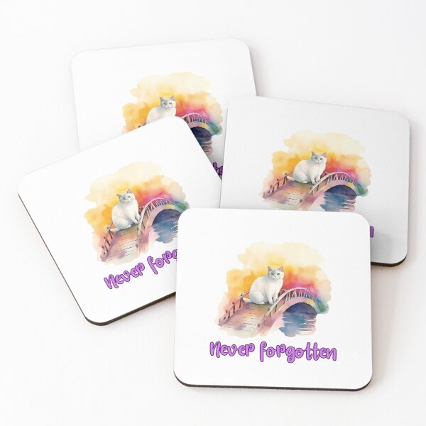 Item preview, Never Forgotten (white cat) designed and sold by FalcoZen.