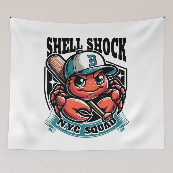 Item preview, Baseball crab designed and sold by Graffik-Peeps.