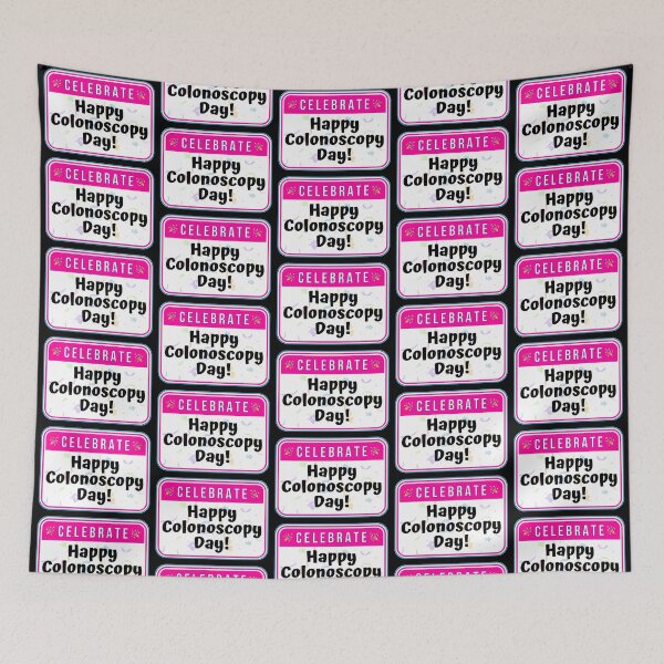Item preview, CELEBRATE:  Happy Colonoscopy Day! - funny celebration signs designed and sold by DesignsFromTW-S.