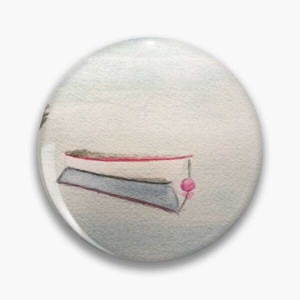 Item preview, Una escena tranquila de un barco atado a su amarre. designed and sold by John MacEachern.