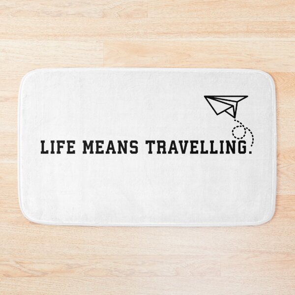 Item preview, Life means travelling designed and sold by HipsterAnimals.