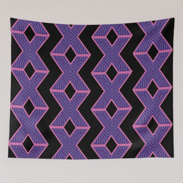 Item preview, 4.  Khoisan (X Tribal _Neon Pink Outline) designed and sold by KhoisanDesign.