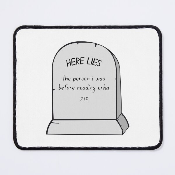 Item preview, here lies the person i was before reading erha designed and sold by RueBennet.