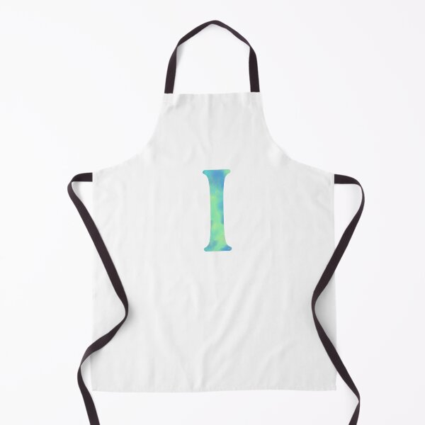 Item preview, “I” aqua designed and sold by Ninidesignss.