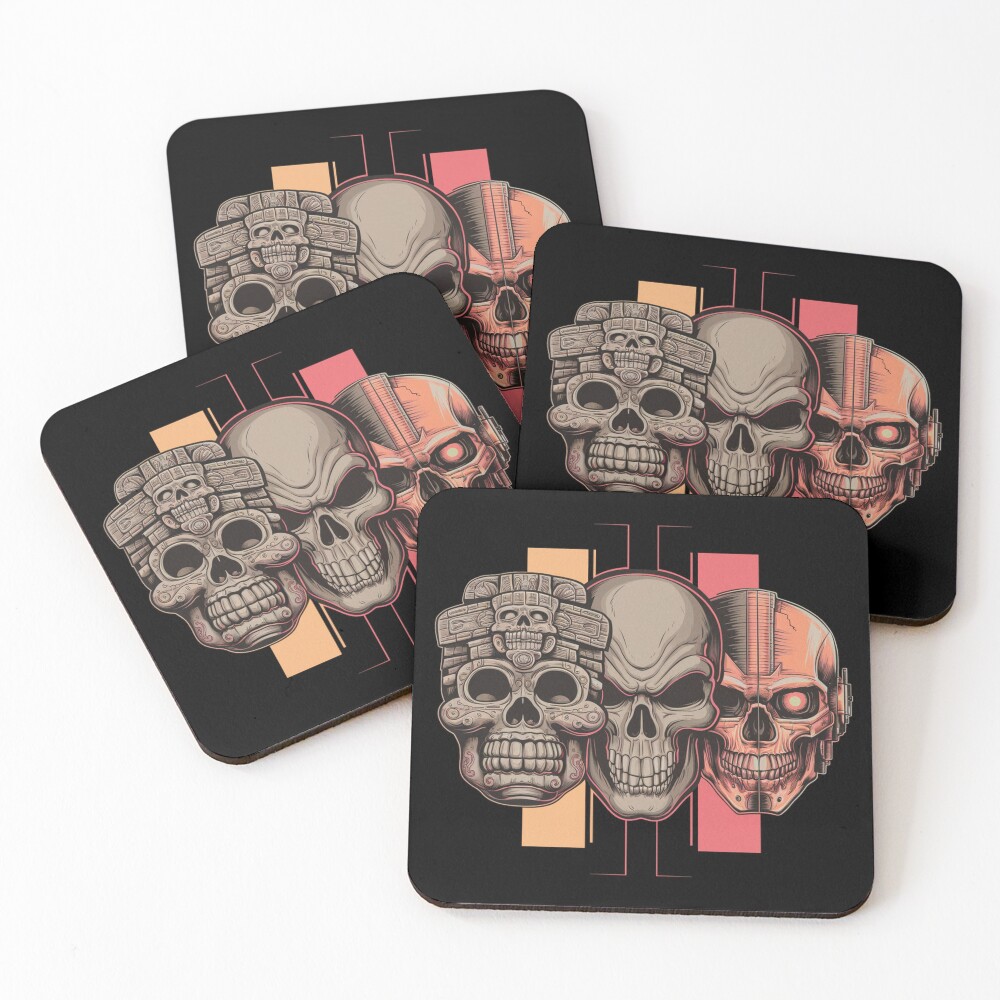 Item preview, Coasters (Set of 4) designed and sold by HowMonkeyShop.