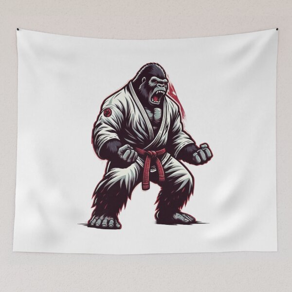 Aperçu de l'œuvre BJJ Gorilla : mouvements essentiels créée et vendue par Martial-Art-23.