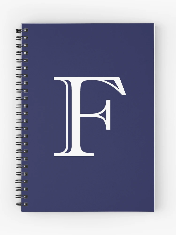 Thumbnail 1 of 3, Journal, F Monogram designed and sold by ShellSticker.