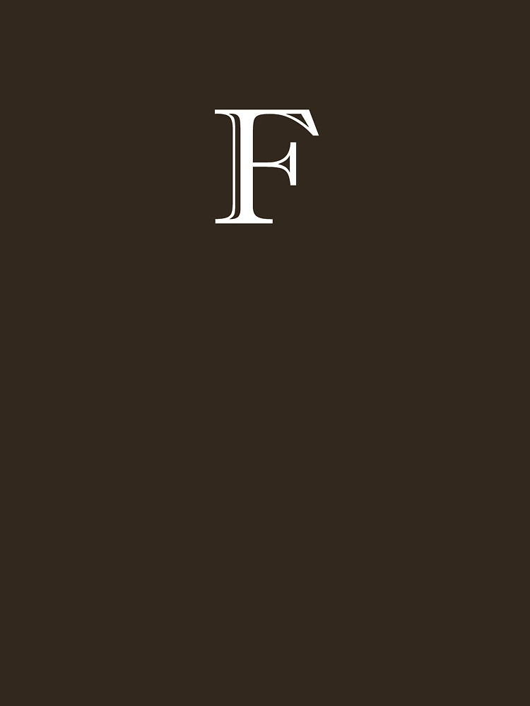 Thumbnail 7 of 7, Essential T-Shirt, F Monogram designed and sold by ShellSticker.