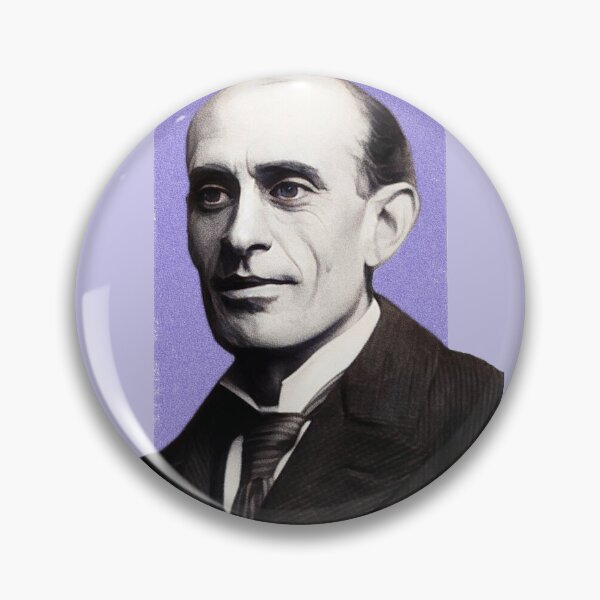 Item preview, American Writer Eugene Field - Purple - illustration  designed and sold by Litstoy.