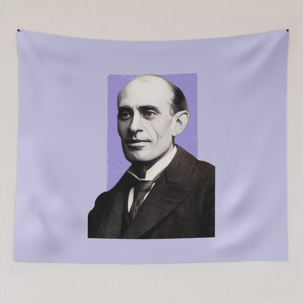 Item preview, American Writer Eugene Field - Purple - illustration  designed and sold by Litstoy.