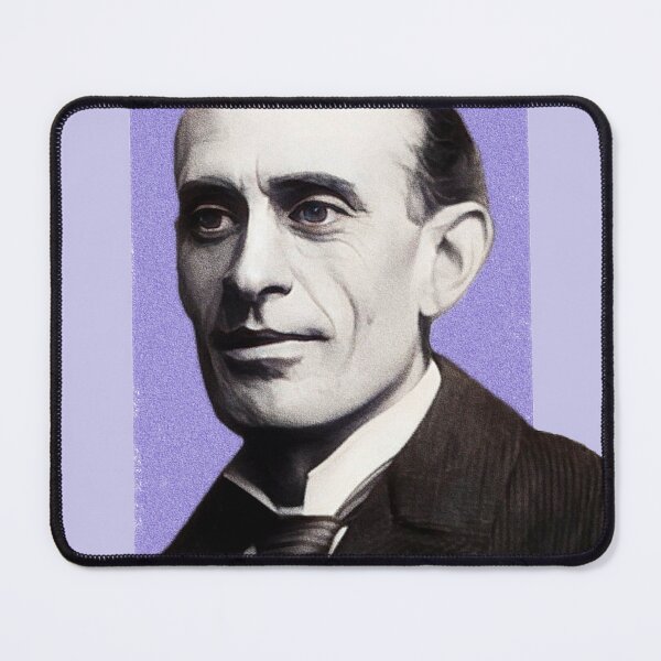 Item preview, American Writer Eugene Field - Purple - illustration  designed and sold by Litstoy.