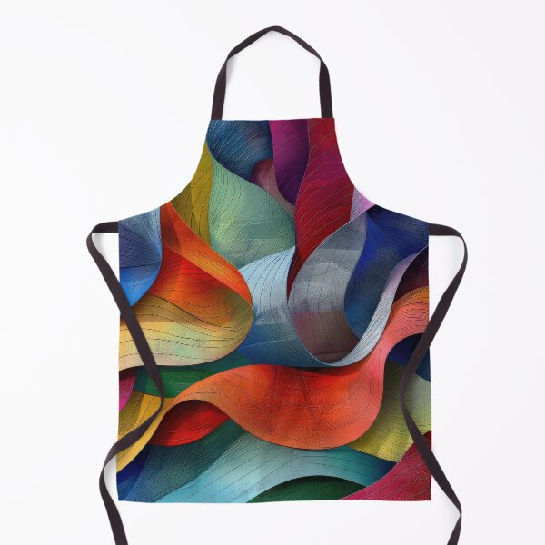 Item preview, Abstract Colorful Wavy Pattern designed and sold by brandway.