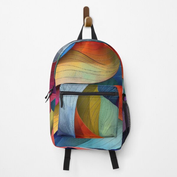 Item preview, Abstract Colorful Wavy Pattern designed and sold by brandway.