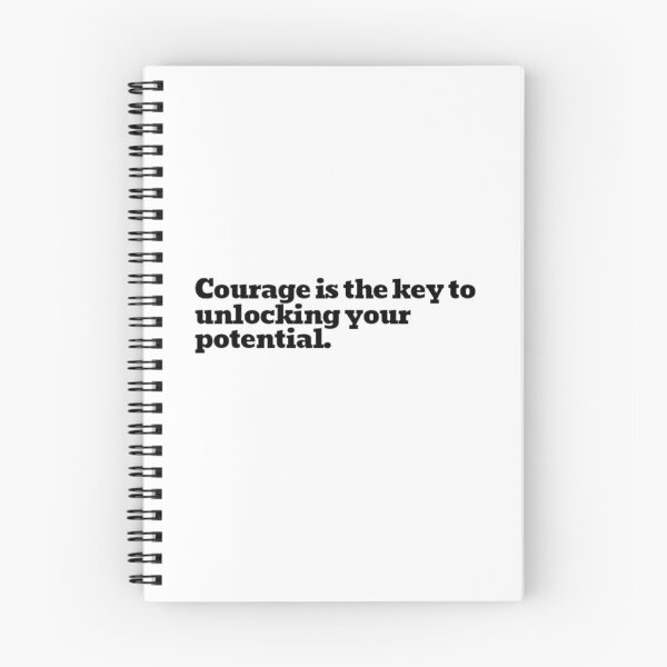 Item preview, Courage is the key to unlocking your potential. designed and sold by DaringDesigns19.