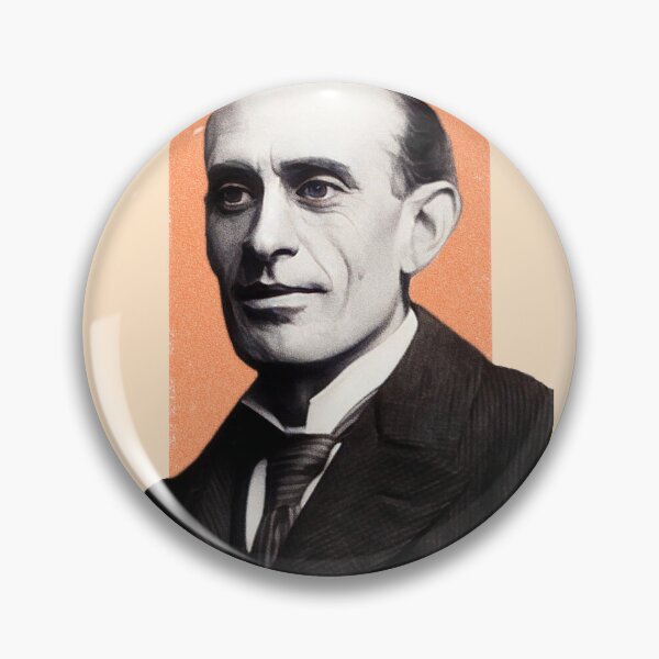 Item preview, American Poet Eugene Field - orange - illustration  designed and sold by Litstoy.