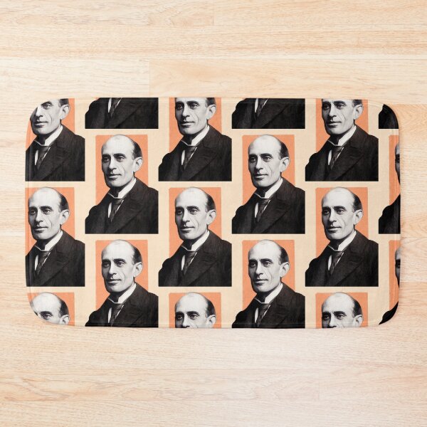 Item preview, American Poet Eugene Field - orange - illustration  designed and sold by Litstoy.