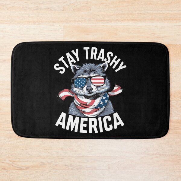 Item preview, Stay Trashy America 4th of July Boys Patriotic Raccoon T-Shirt designed and sold by MAPDDesigns.