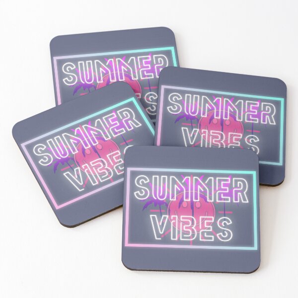 Item preview, Smily Sun Palm Trees Summer Vibes designed and sold by StarStudio360.