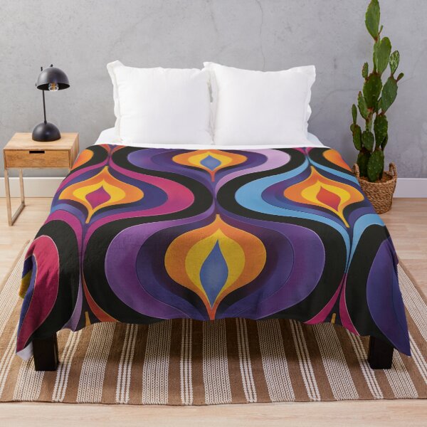 Item preview, Abstract Retro Pattern in Vibrant Colors designed and sold by brandway.