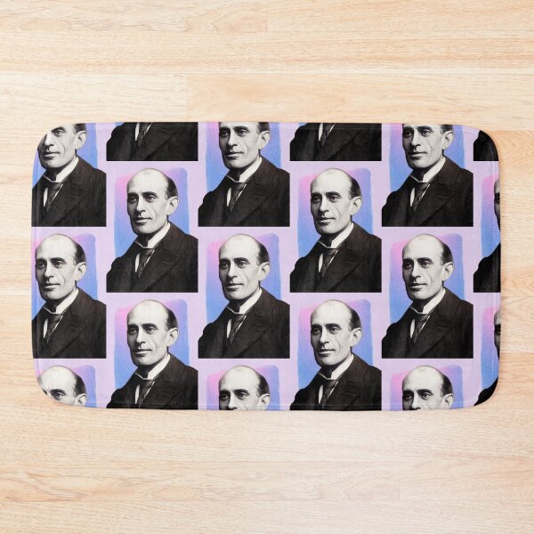 Item preview, American Poet Eugene Field - purple pink - illustration  designed and sold by Litstoy.