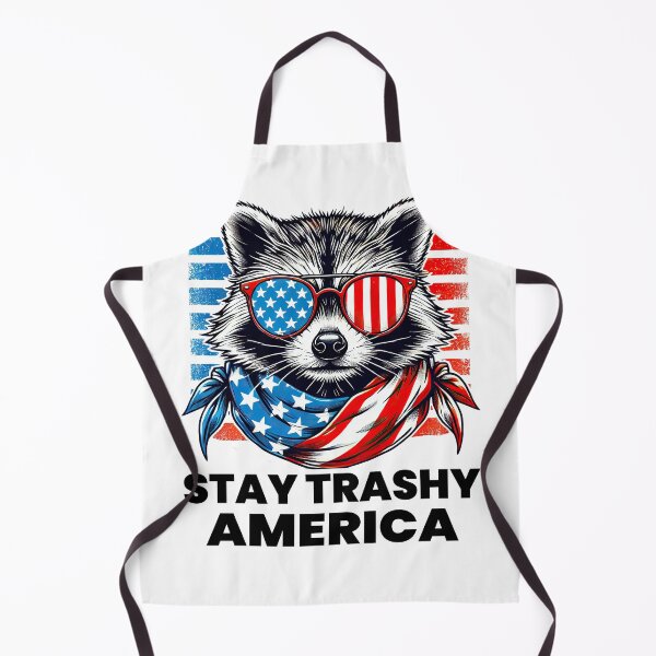 Item preview, Stay Trashy America 4th of July Boys Patriotic Raccoon T-Shirt designed and sold by MAPDDesigns.
