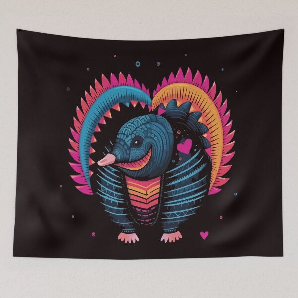 Item preview, Armadillo Valentine designed and sold by creativellashop.