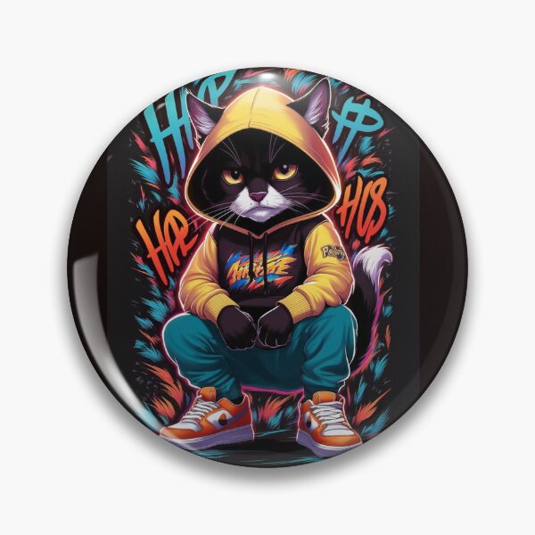 Item preview, Hip Hop Cat designed and sold by Jurand  Creations.