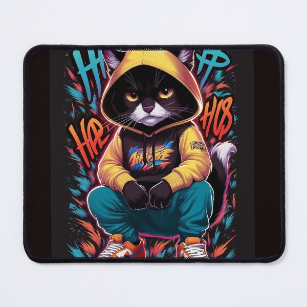 Item preview, Hip Hop Cat designed and sold by Jurand Creations.