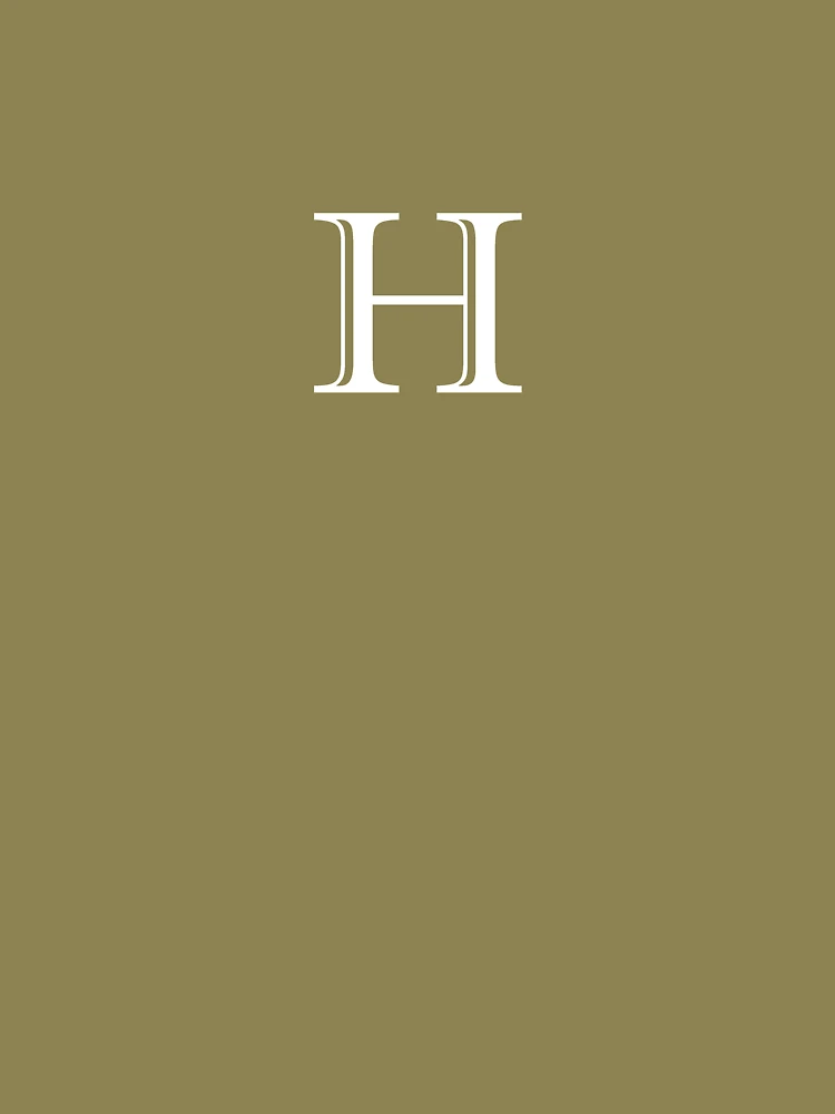 Thumbnail 6 of 6, Premium Oversized Sweatshirt, H Monogram designed and sold by ShellSticker.