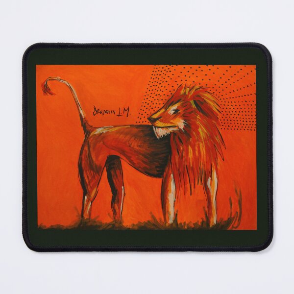 Item preview, The King Of The Jungle Handles The Human Condition With Grace designed and sold by Benjamin L.M..