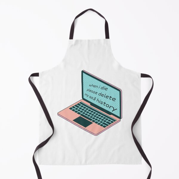 Item preview, when i die please delete my ao3 history designed and sold by RueBennet.