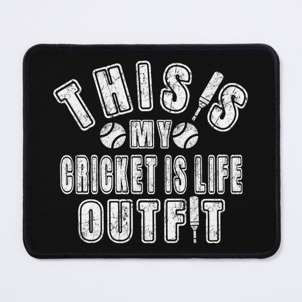 Item preview, Funny Vintage Cricket Is Life Quote. Humorous gift for cricket players and fans designed and sold by Unitepeople.