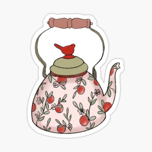 Item preview, Floral Teapot designed and sold by ward didoch.