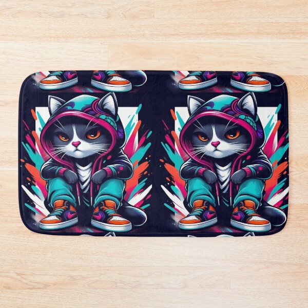 Item preview, Hip Hop Cat designed and sold by Jurand  Creations.
