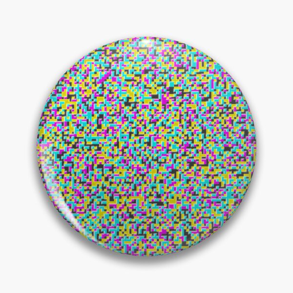 Item preview, CMYK White Noise designed and sold by TheRulerofEarth.