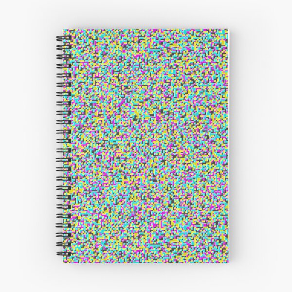 Item preview, CMYK White Noise designed and sold by TheRulerofEarth.