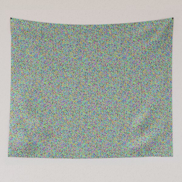 Item preview, CMYK White Noise designed and sold by TheRulerofEarth.