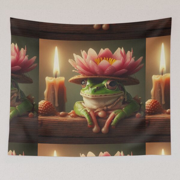 Item preview, Mrs. Lotus frog designed and sold by NahyArt.