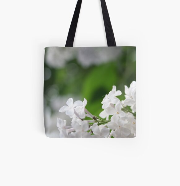 Spring All Over Print Tote Bag