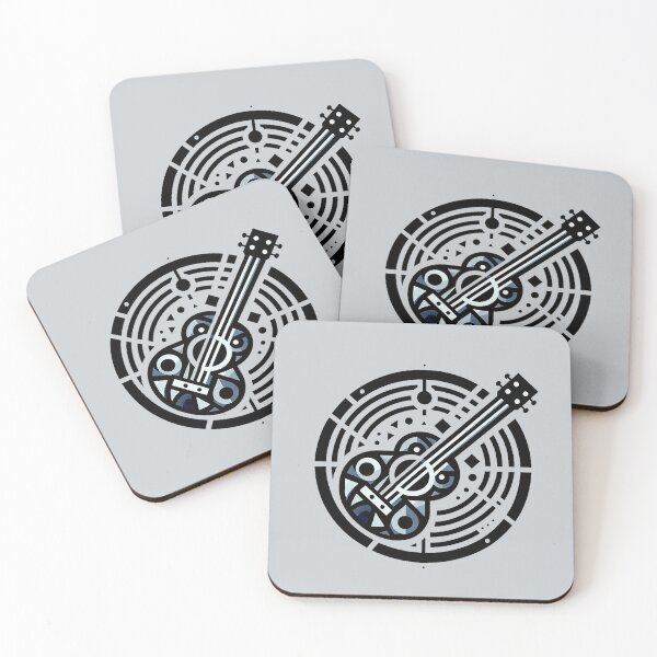 Item preview, Geometric Guitar Logo designed and sold by xavoblues.