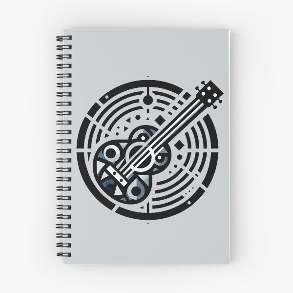 Item preview, Geometric Guitar Logo designed and sold by xavoblues.